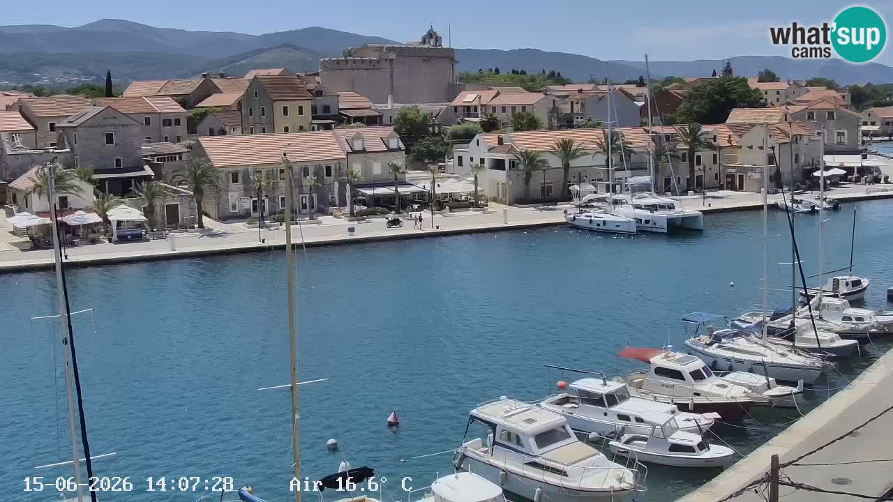 Webcam Vrboska marina | Hvar Insel | Dalmatien