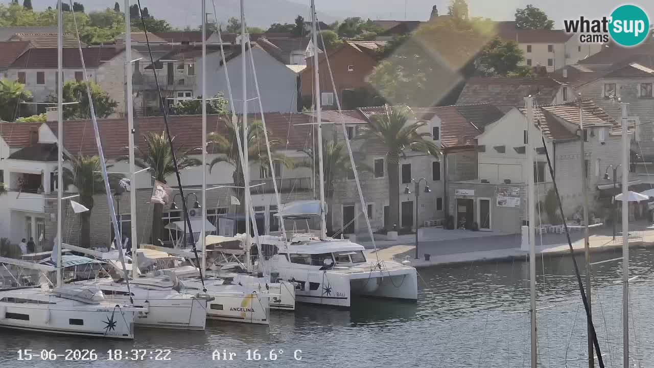 Livecam Vrboska marina | Hvar island | Dalmatia
