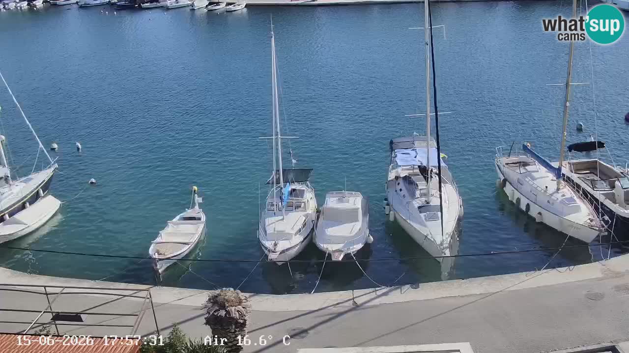 Webcam Vrboska marina | Hvar Insel | Dalmatien