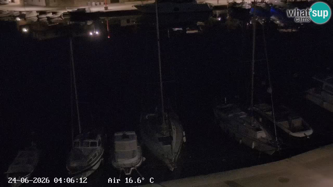 Livecam Hvar Vrboska marina | Île de Hvar | Dalmatia