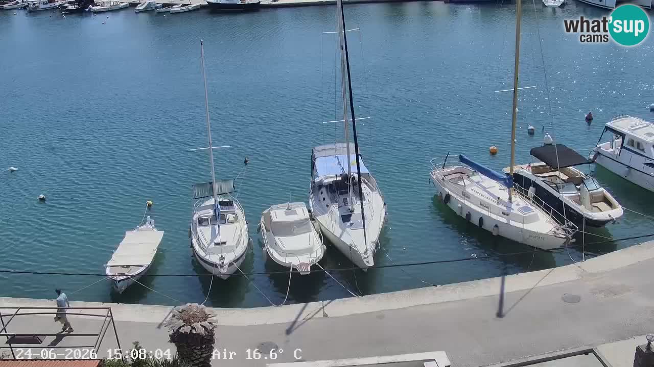Livecam Vrboska marina | Hvar island | Dalmatia