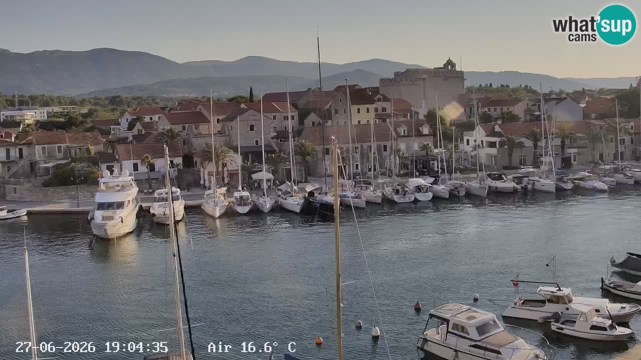 Webcam Hvar Vrboska marina | Dalmazia