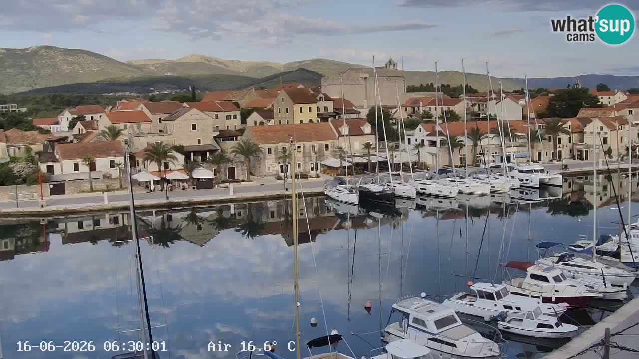 Livecam Hvar Vrboska marina | Île de Hvar | Dalmatia
