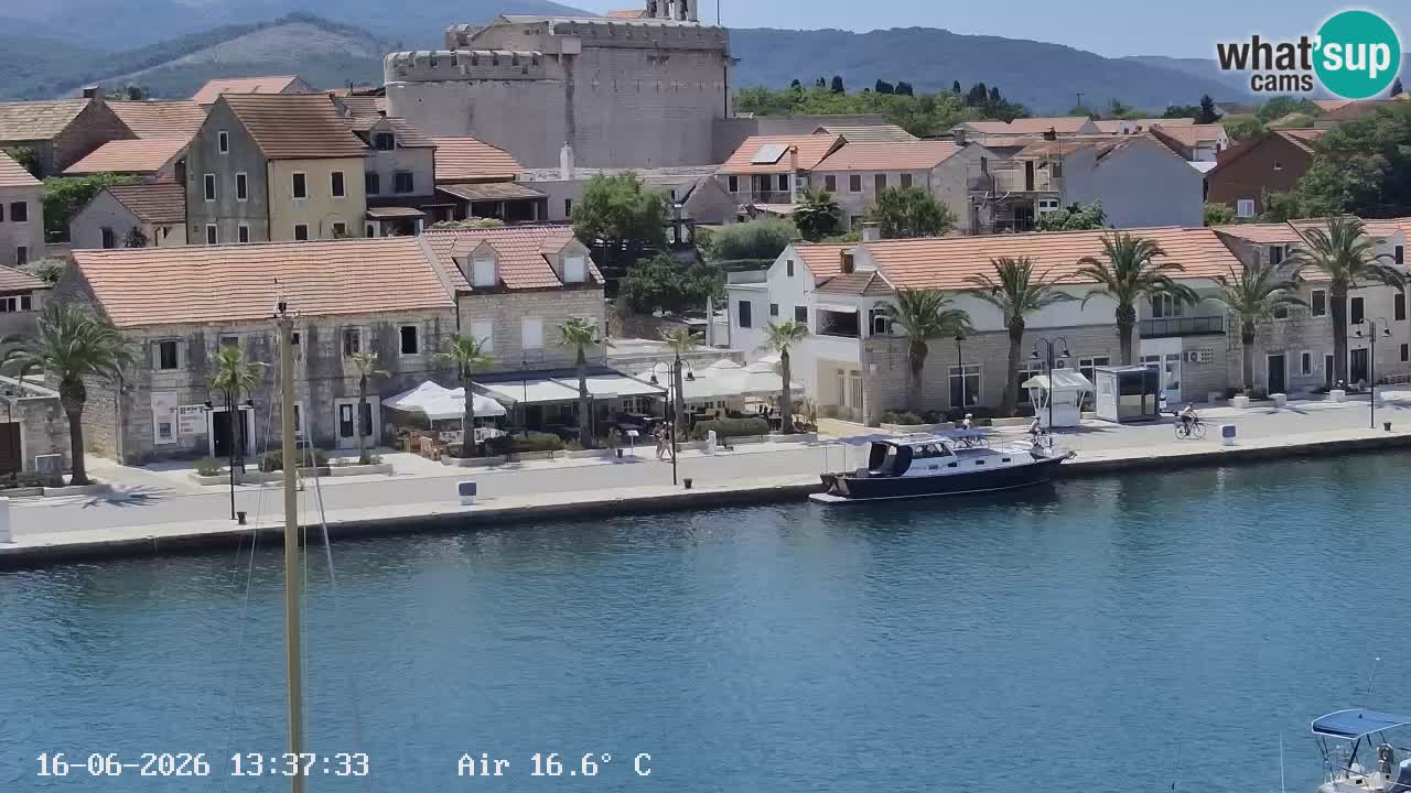 Webcam Vrboska marina | Hvar Insel | Dalmatien