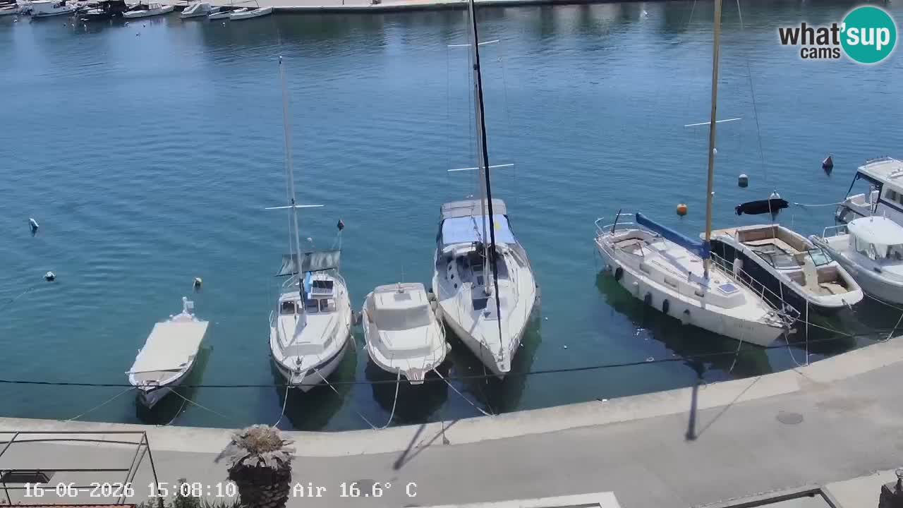 Livecam Vrboska marina | Hvar island | Dalmatia
