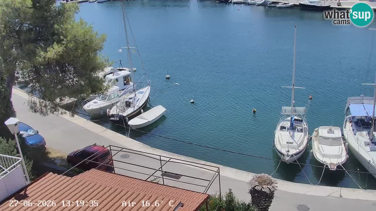 Webcam Vrboska marina | Hvar Insel | Dalmatien