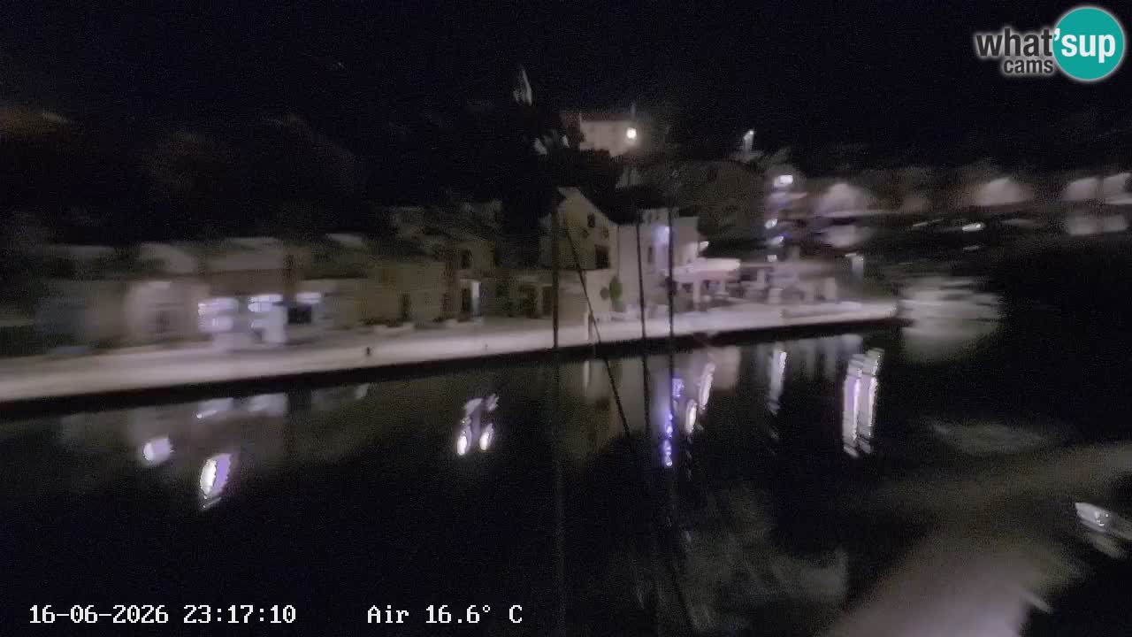 Livecam Hvar Vrboska marina | Île de Hvar | Dalmatia