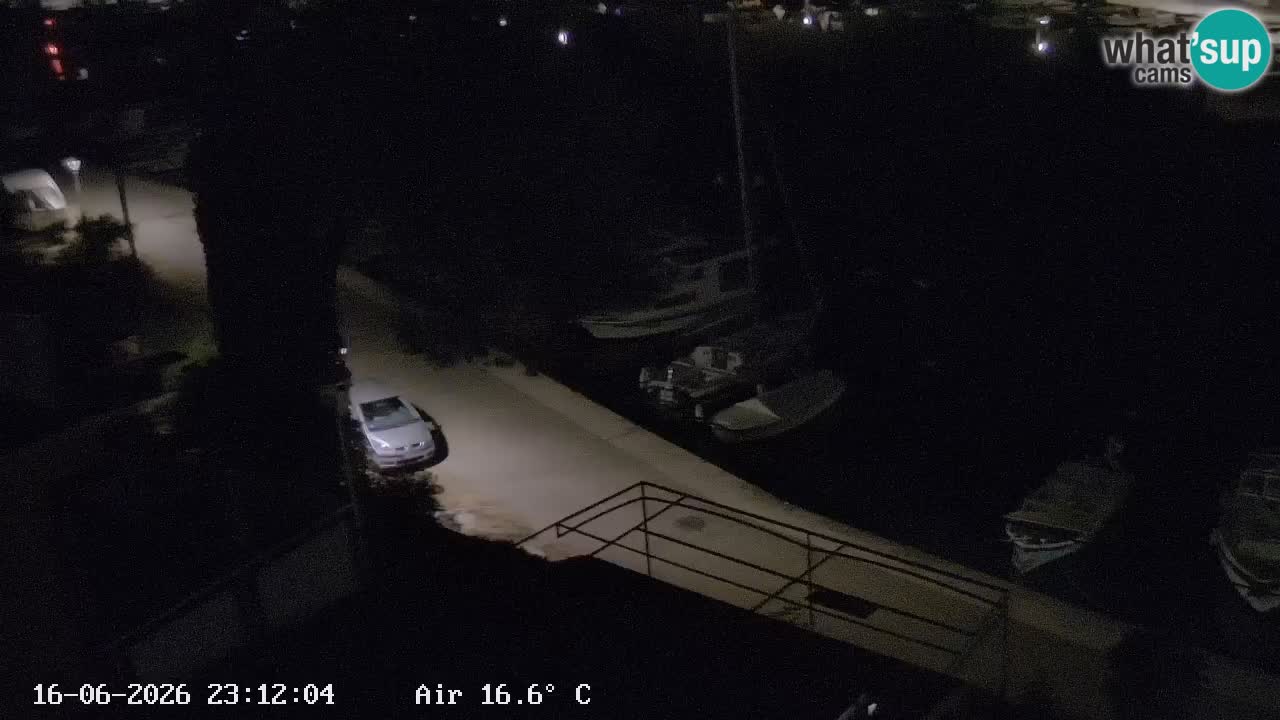 Livecam Vrboska marina | Hvar island | Dalmatia