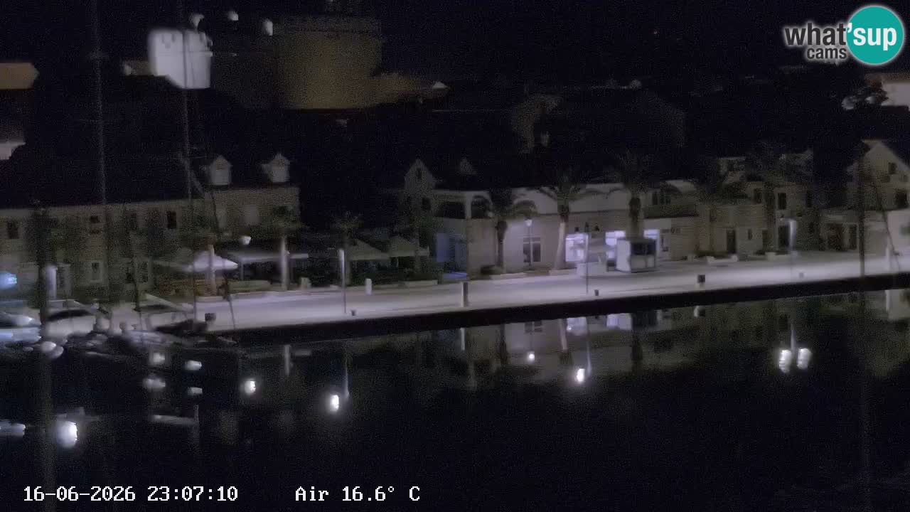 Livecam Vrboska marina | Hvar island | Dalmatia