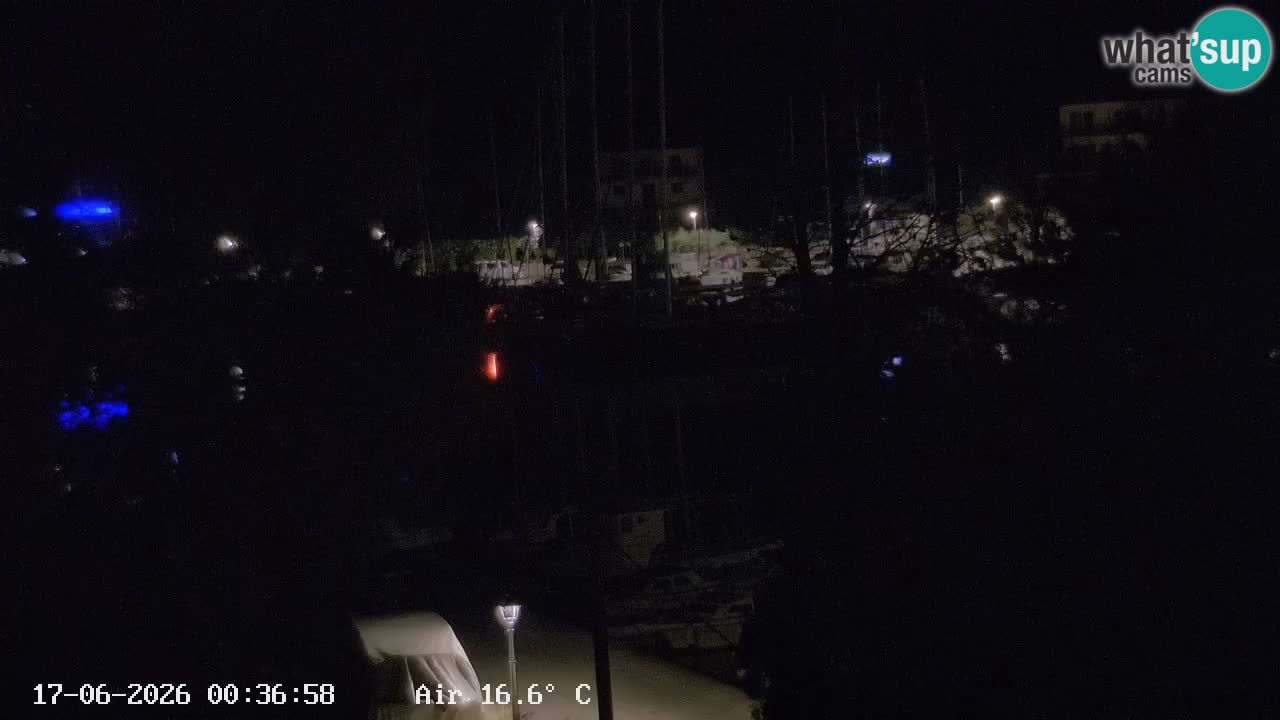Webcam Vrboska marina | Hvar Insel | Dalmatien