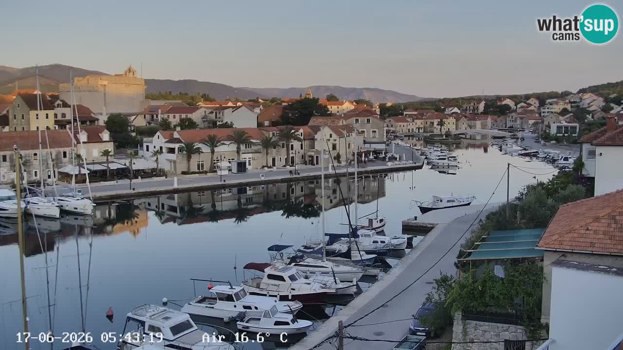 Livecam Vrboska marina | Hvar island | Dalmatia