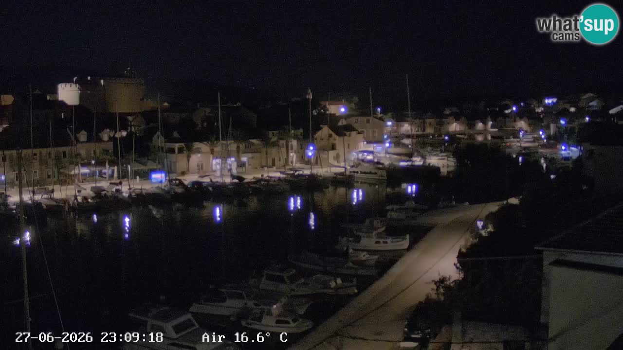 Webcam Hvar Vrboska marina | Dalmazia
