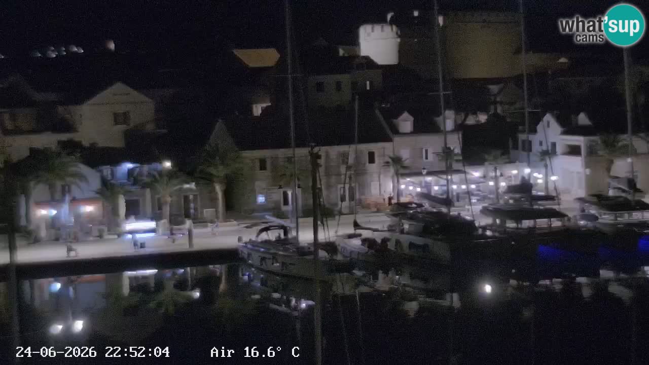 Livecam Vrboska marina | Hvar island | Dalmatia