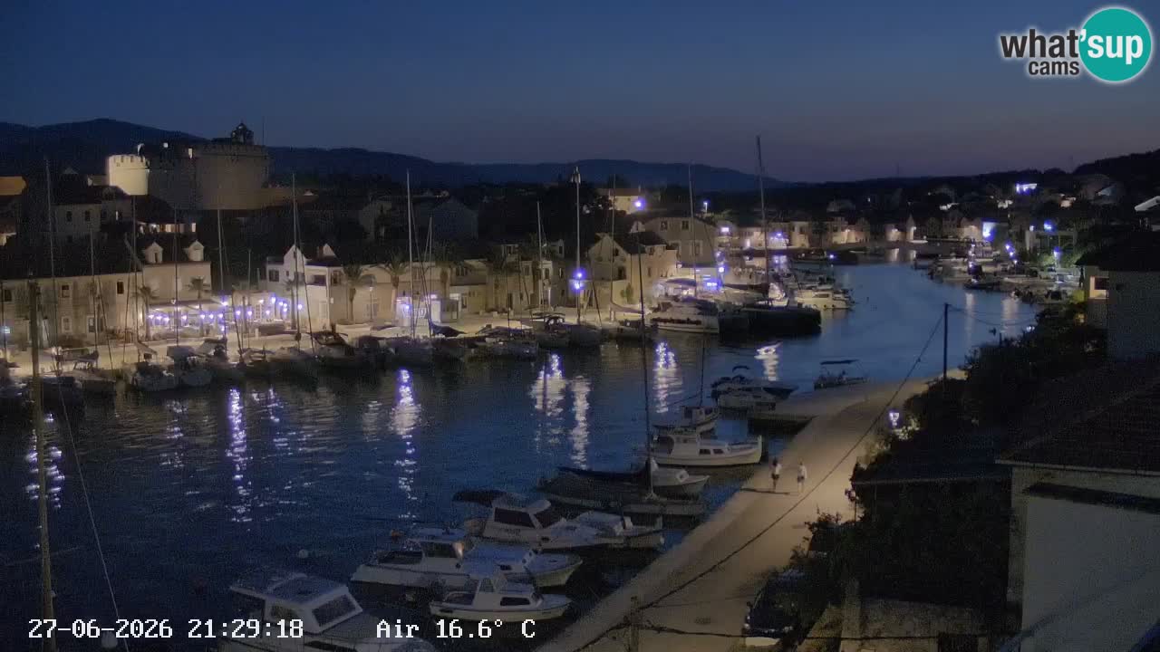 Webcam Hvar Vrboska marina | Dalmazia