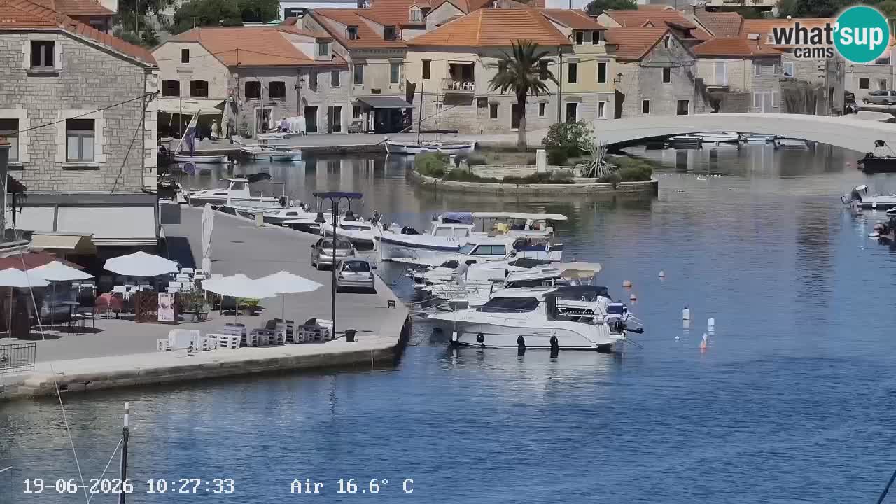 Livecam Vrboska marina | Hvar island | Dalmatia