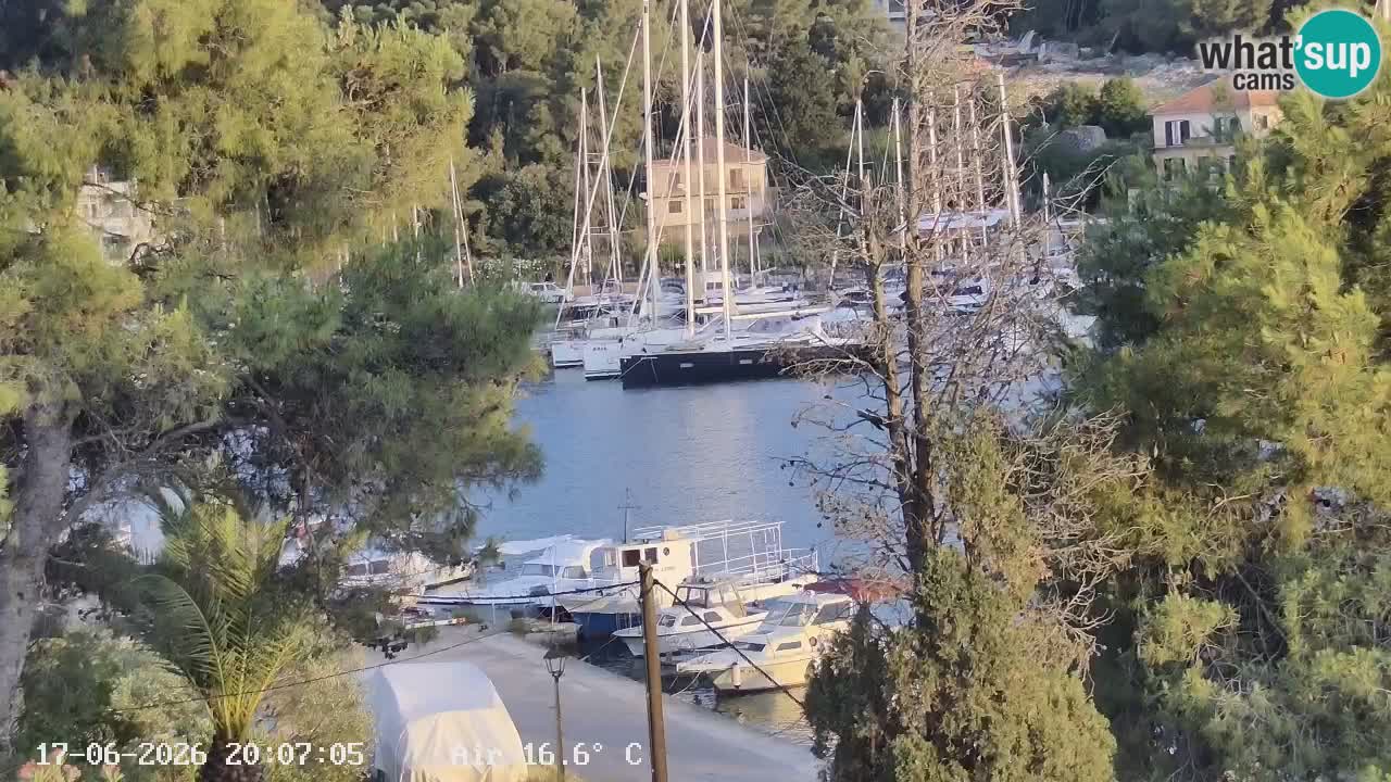 Livecam Vrboska marina | Hvar island | Dalmatia