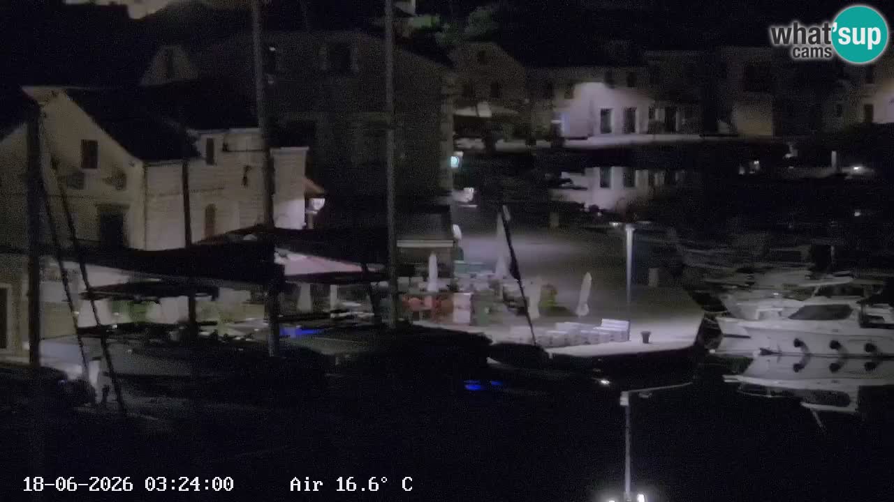 Livecam Vrboska marina | Hvar island | Dalmatia