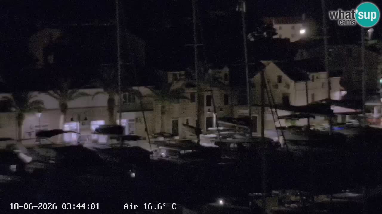 Livecam Vrboska marina | Hvar island | Dalmatia