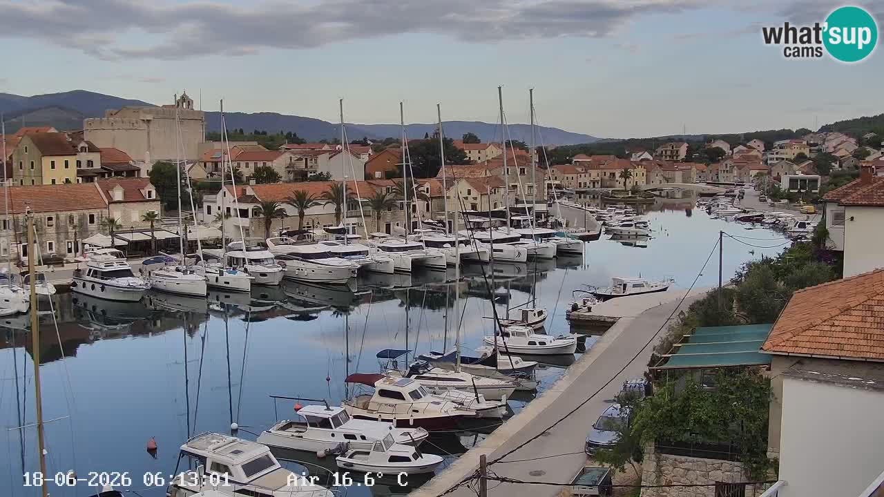 Livecam Vrboska marina | Hvar island | Dalmatia