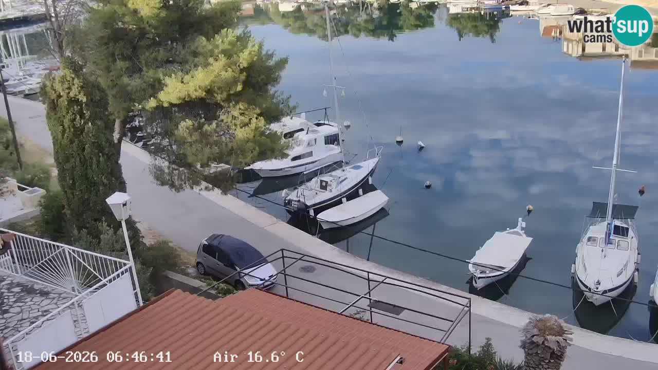 Livecam Vrboska marina | Hvar island | Dalmatia