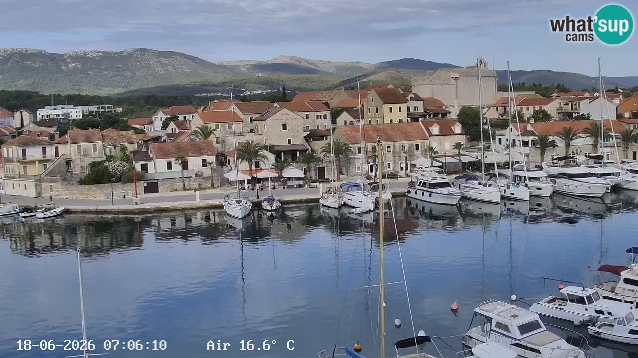 Web kamera Hvar Vrboska marina | otok Hvar | Dalmacija