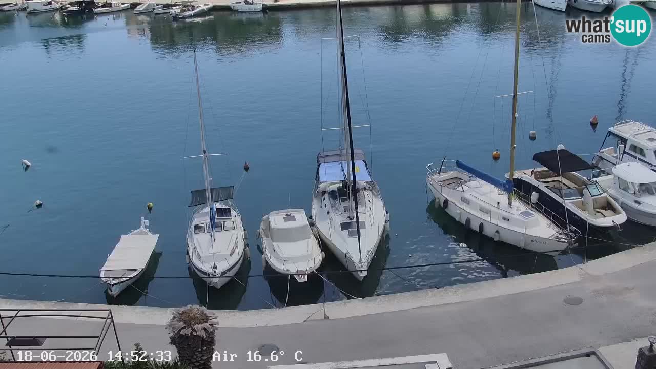 Webcam Hvar Vrboska marina | Dalmazia