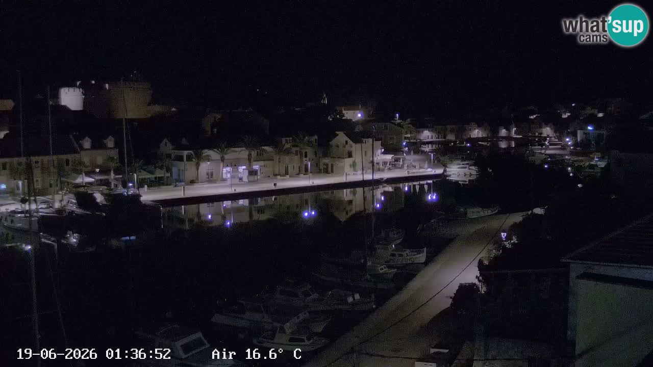 Livecam Vrboska marina | Hvar island | Dalmatia