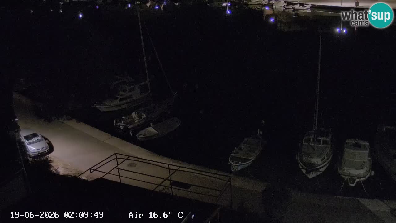 Livecam Vrboska marina | Hvar island | Dalmatia