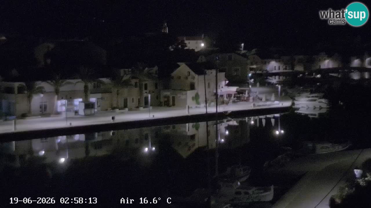 Livecam Vrboska marina | Hvar island | Dalmatia