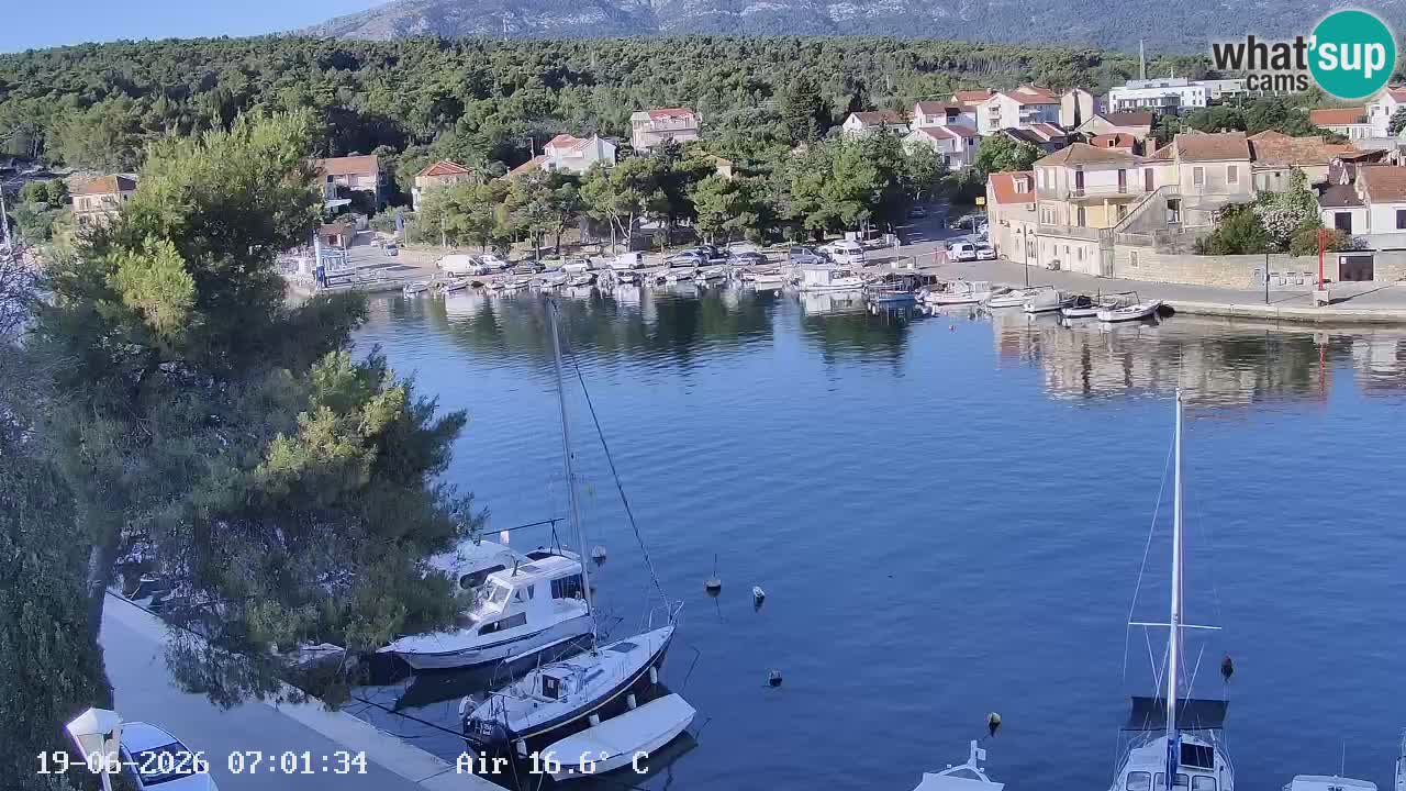 Web kamera Hvar Vrboska marina | otok Hvar | Dalmacija