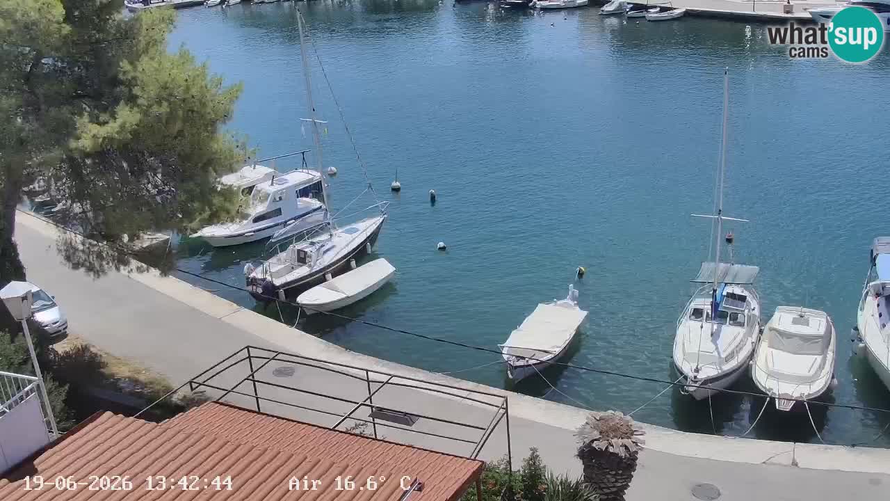 Livecam Vrboska marina | Hvar island | Dalmatia