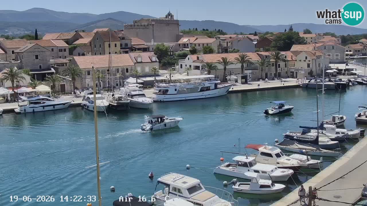 Livecam Vrboska marina | Hvar island | Dalmatia