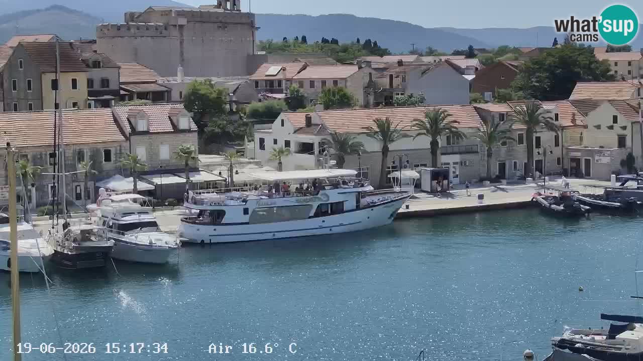 Livecam Vrboska marina | Hvar island | Dalmatia