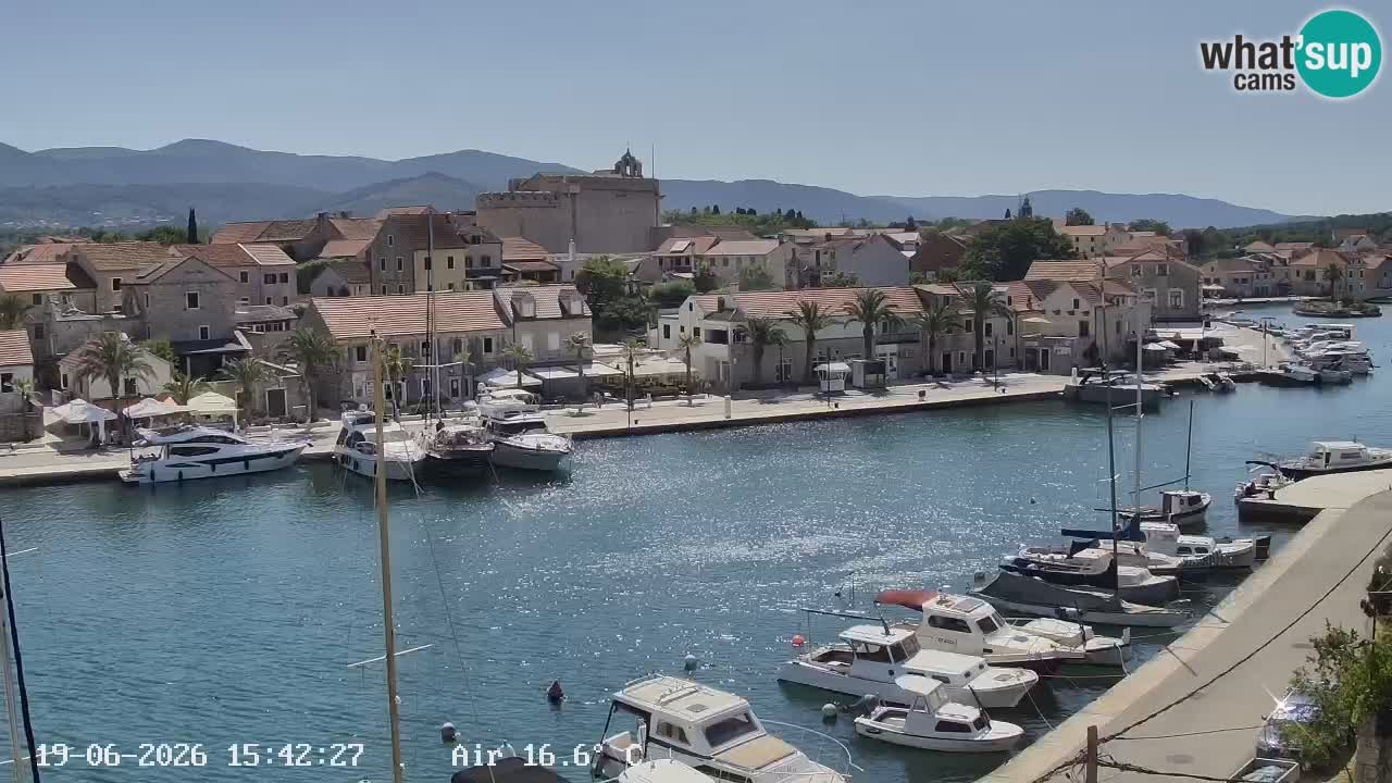 Webcam Vrboska marina | Hvar Insel | Dalmatien