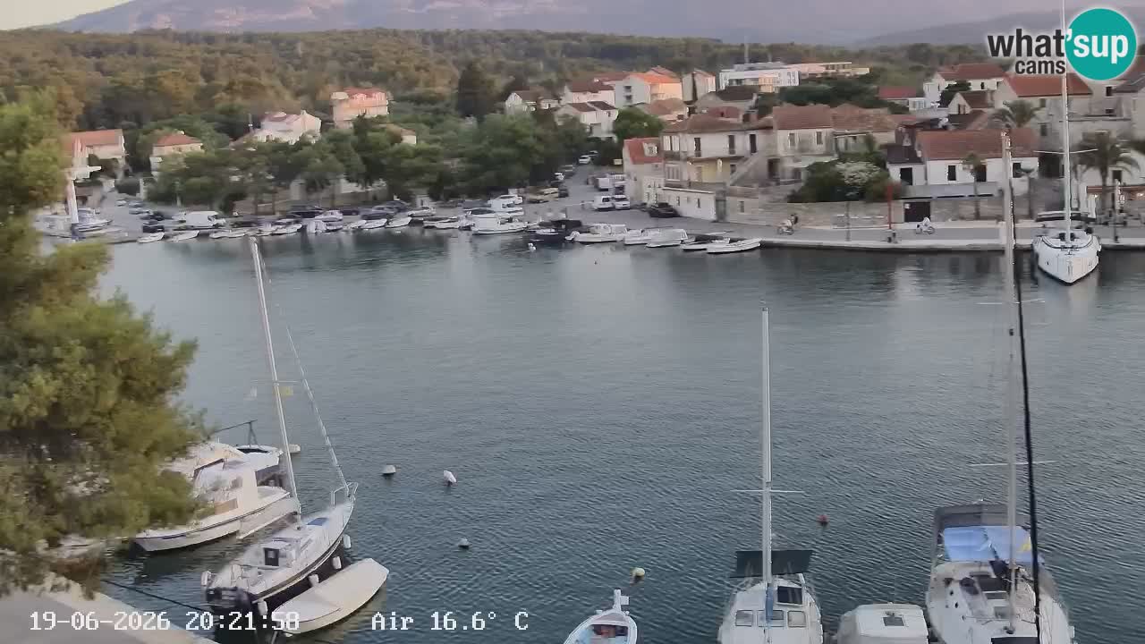 Livecam Vrboska marina | Hvar island | Dalmatia