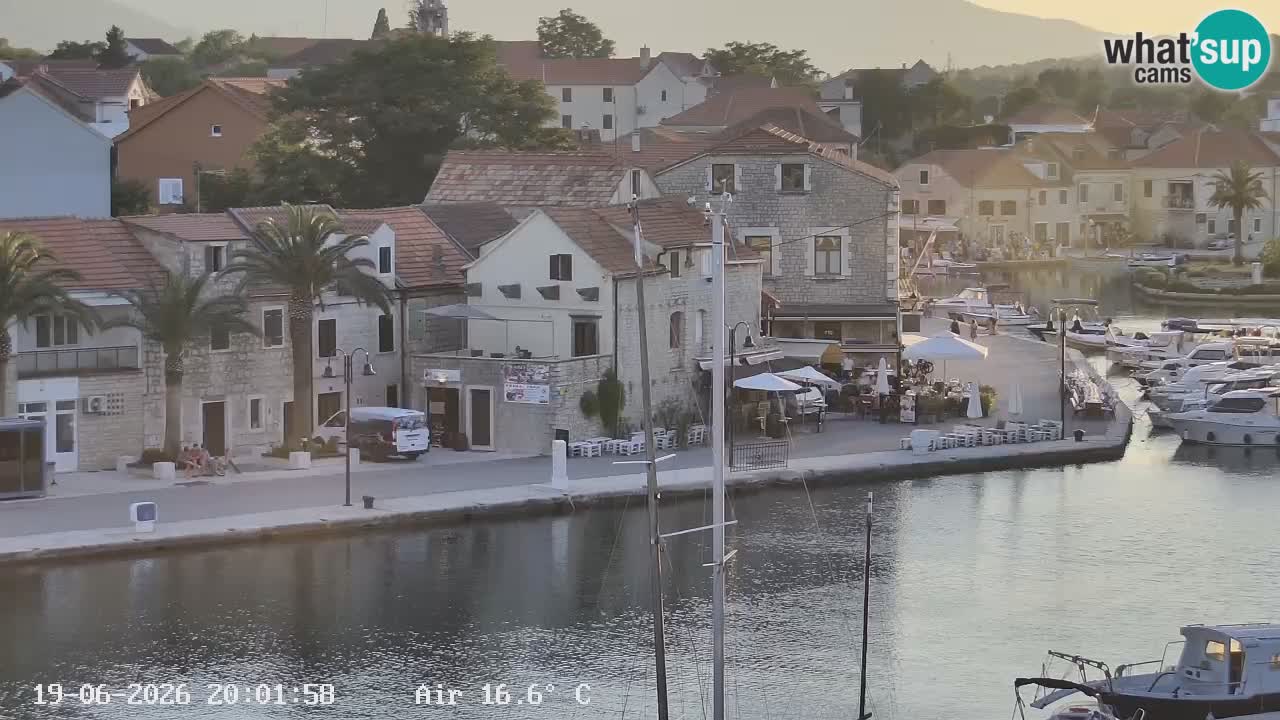 Livecam Vrboska marina | Hvar island | Dalmatia