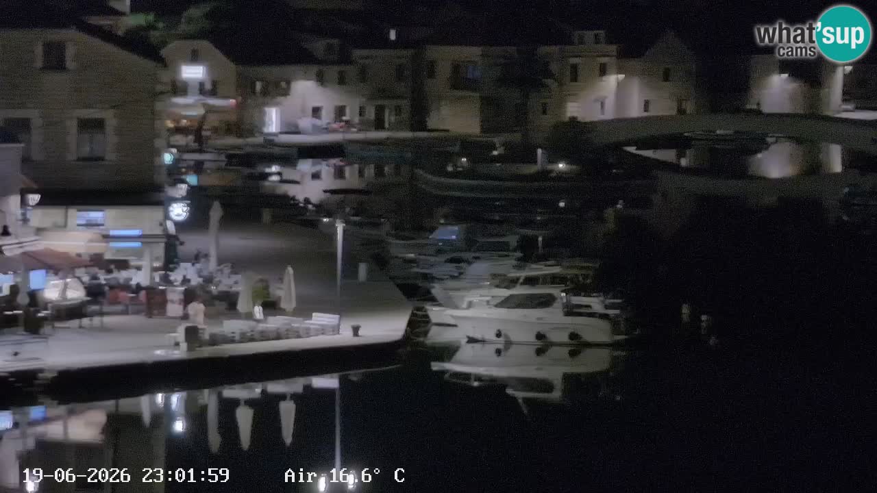 Livecam Vrboska marina | Hvar island | Dalmatia