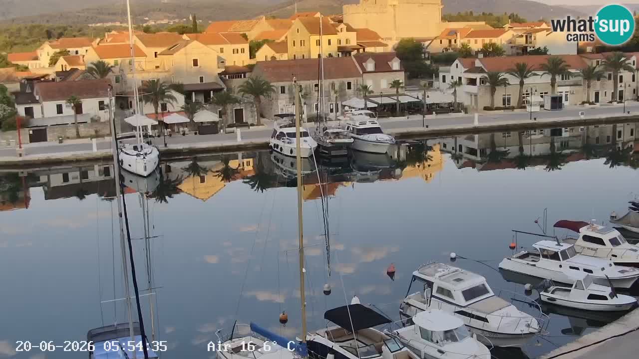 Webcam Vrboska marina | Hvar Insel | Dalmatien