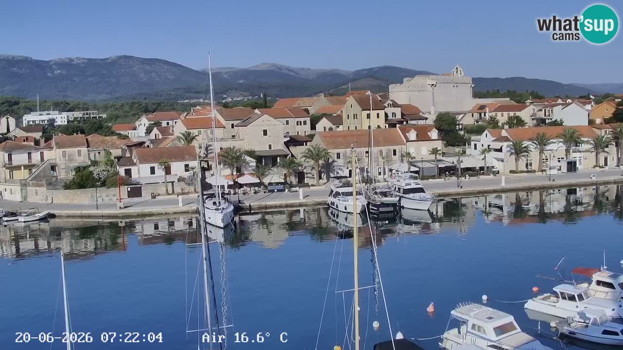 Web kamera Hvar Vrboska marina | otok Hvar | Dalmacija