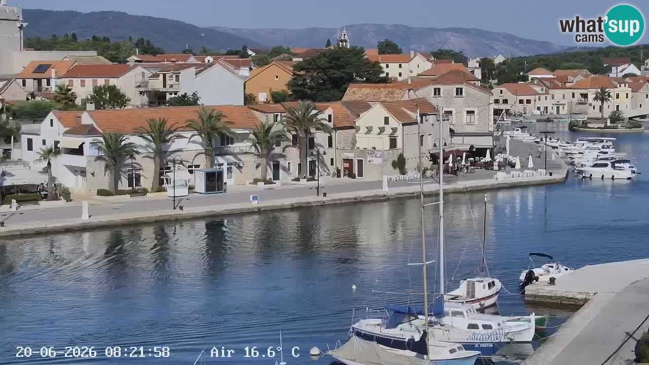 Livecam Vrboska marina | Hvar island | Dalmatia