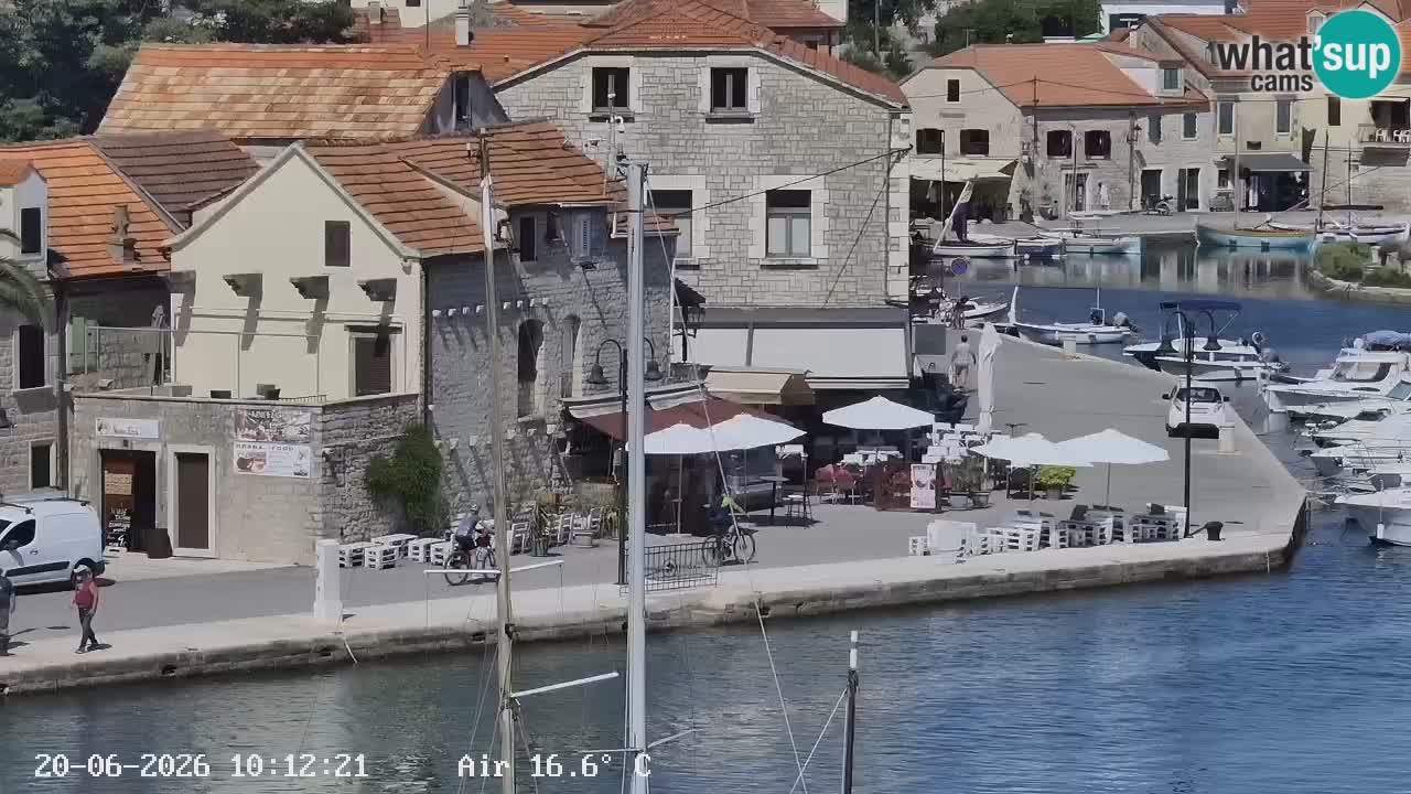 Webcam Hvar Vrboska marina | Dalmazia