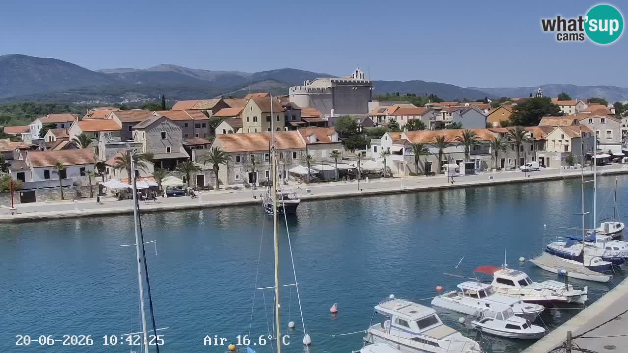 Web kamera Hvar Vrboska marina | otok Hvar | Dalmacija