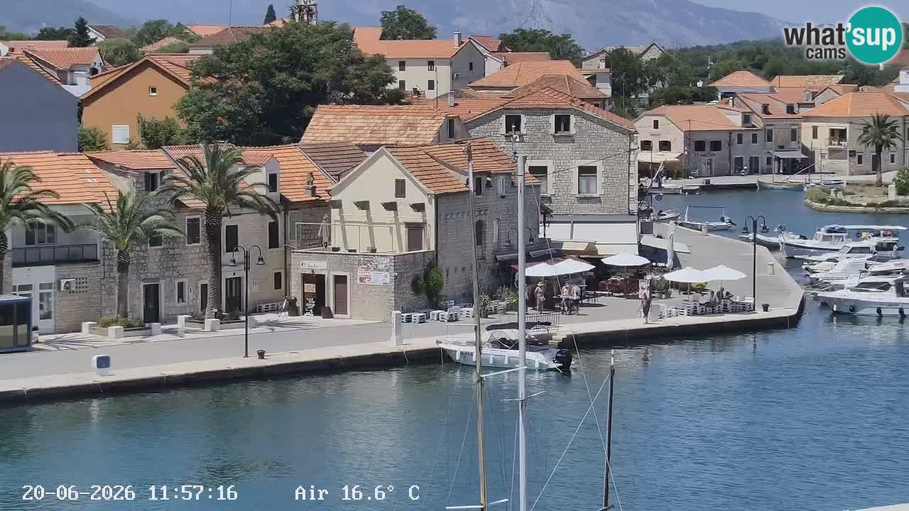 Livecam Vrboska marina | Hvar island | Dalmatia