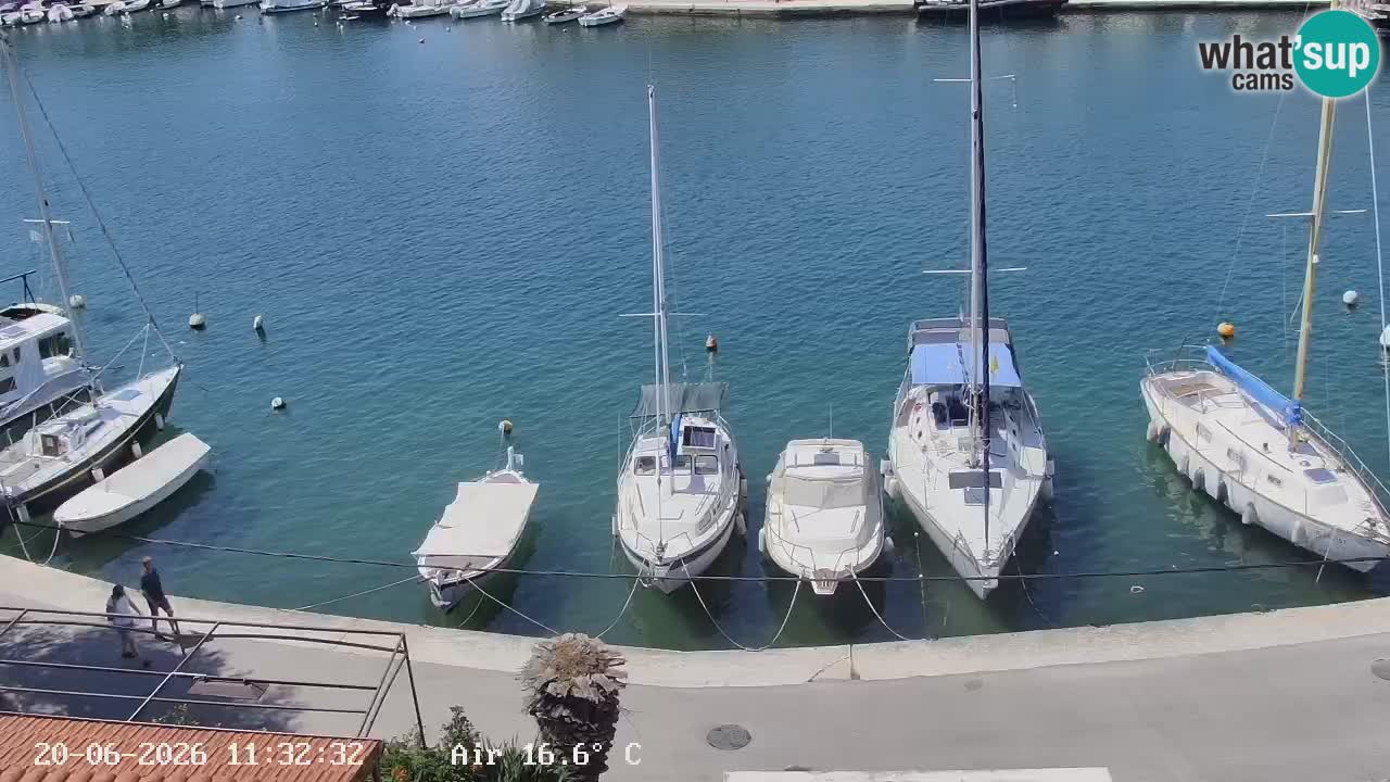 Webcam Vrboska marina | Hvar Insel | Dalmatien