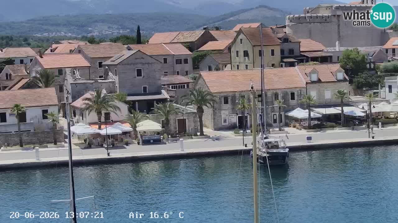 Web kamera Hvar Vrboska marina | otok Hvar | Dalmacija