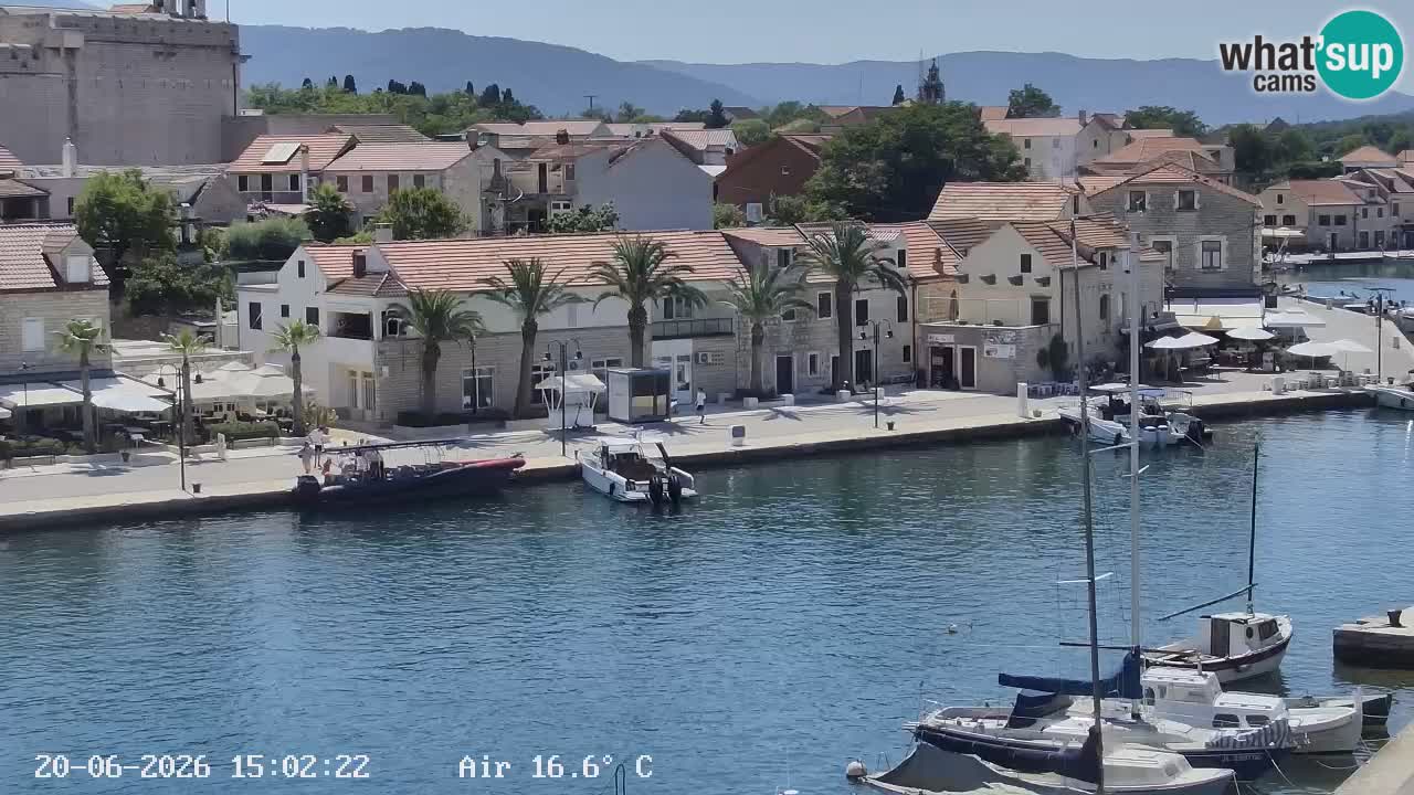 Livecam Vrboska marina | Hvar island | Dalmatia
