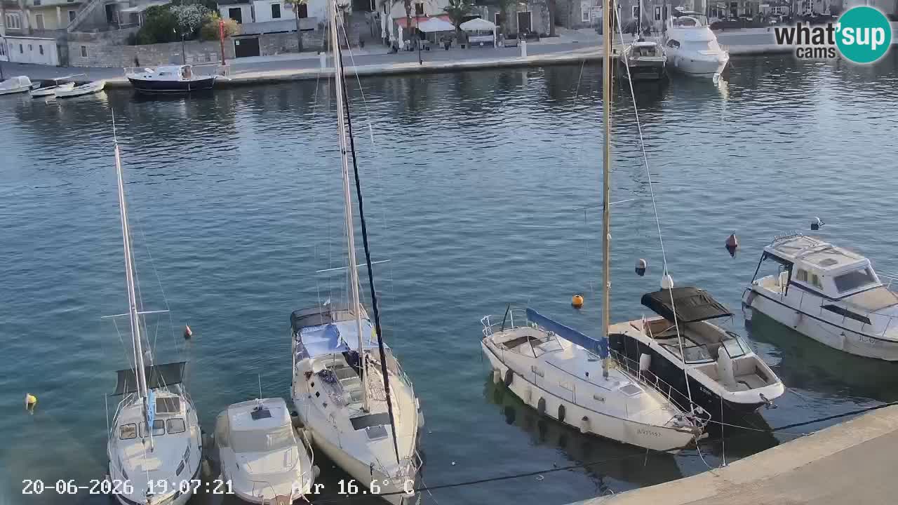 Livecam Vrboska marina | Hvar island | Dalmatia