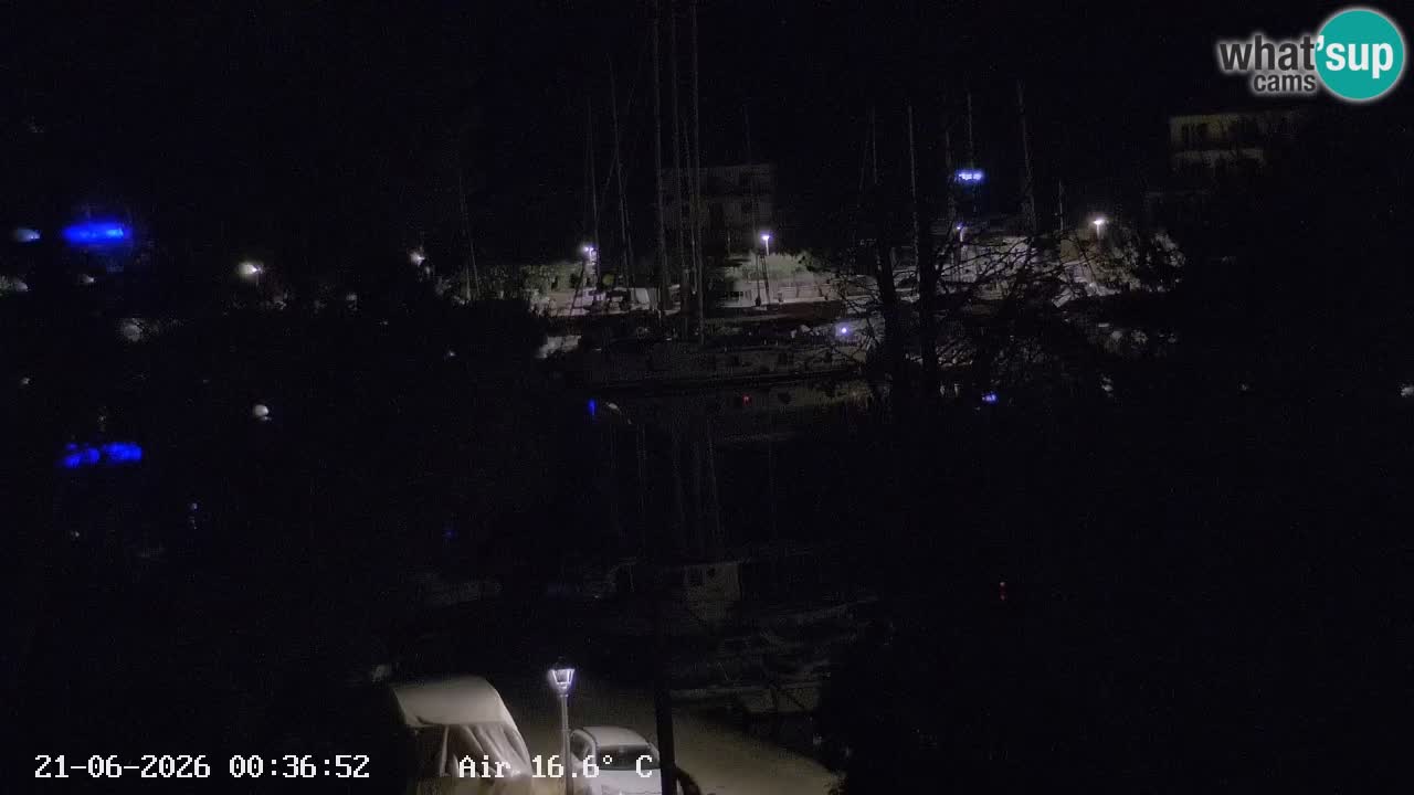Livecam Hvar Vrboska marina | Île de Hvar | Dalmatia