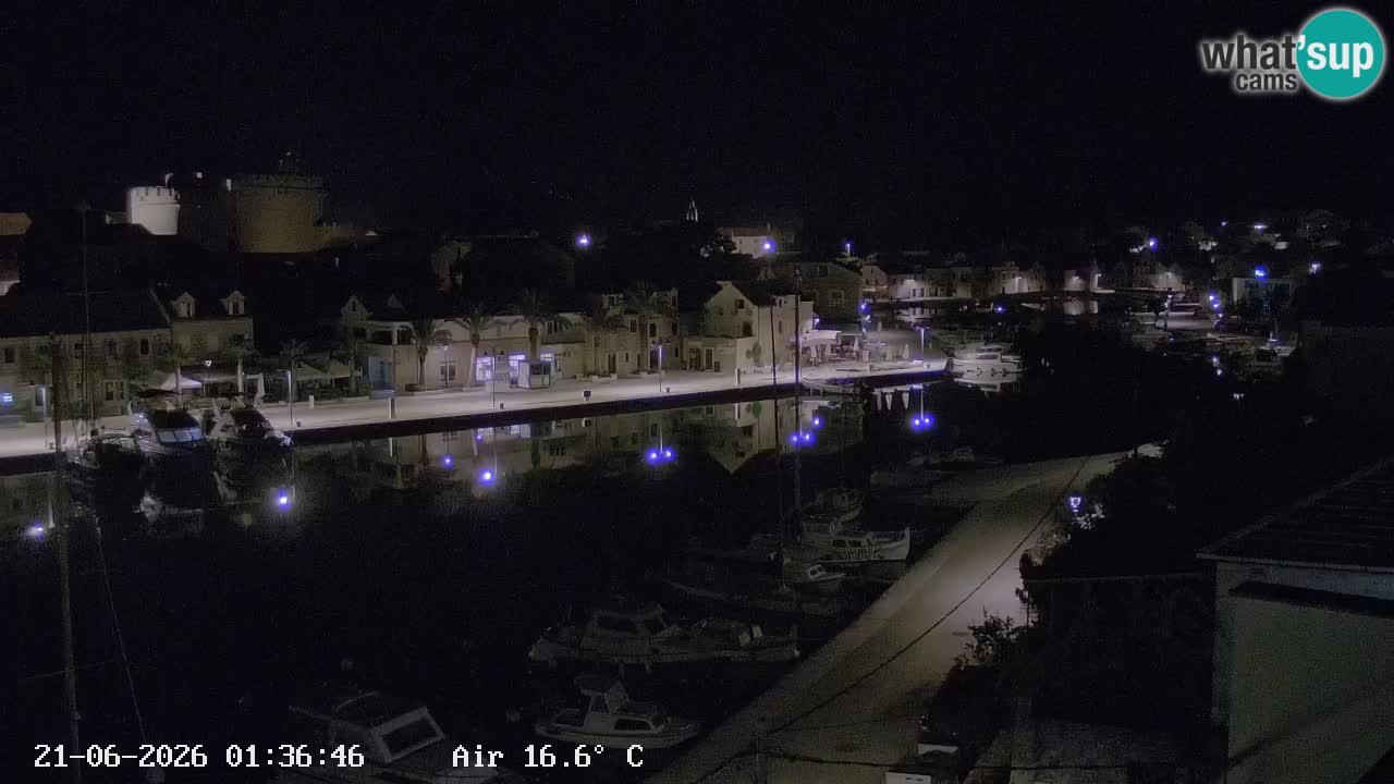 Webcam Vrboska marina | Hvar Insel | Dalmatien