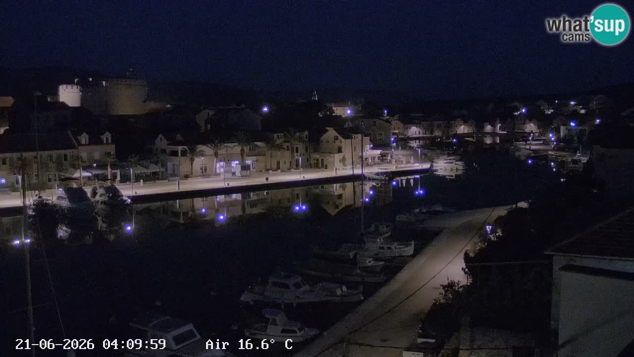 Webcam Vrboska marina | Hvar Insel | Dalmatien